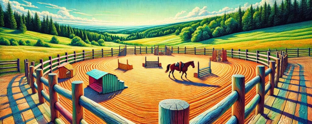 Westerntraillandschaft